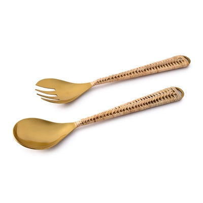 Brass Salad Servers