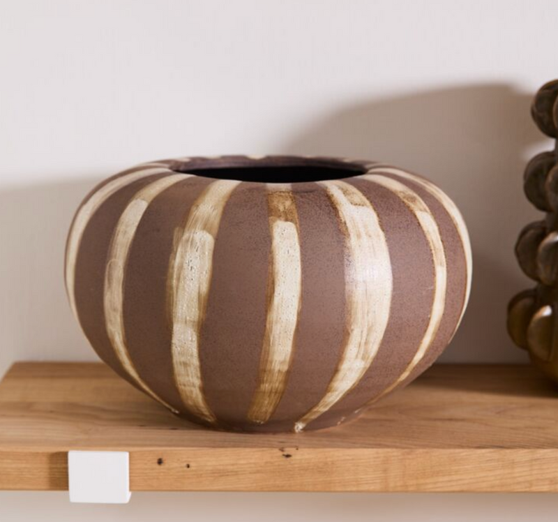 Atwood Vase - Brown