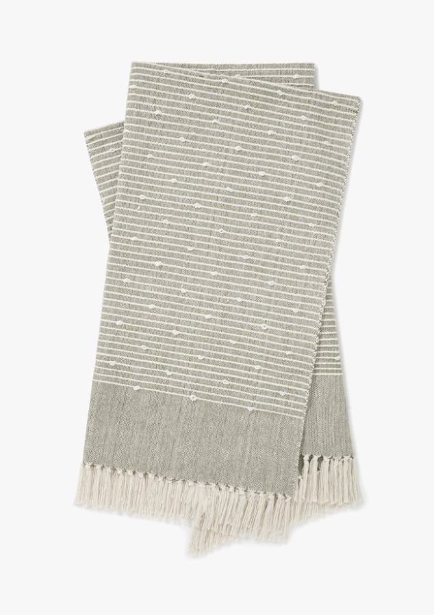 Ines Throw Blanket - Sage