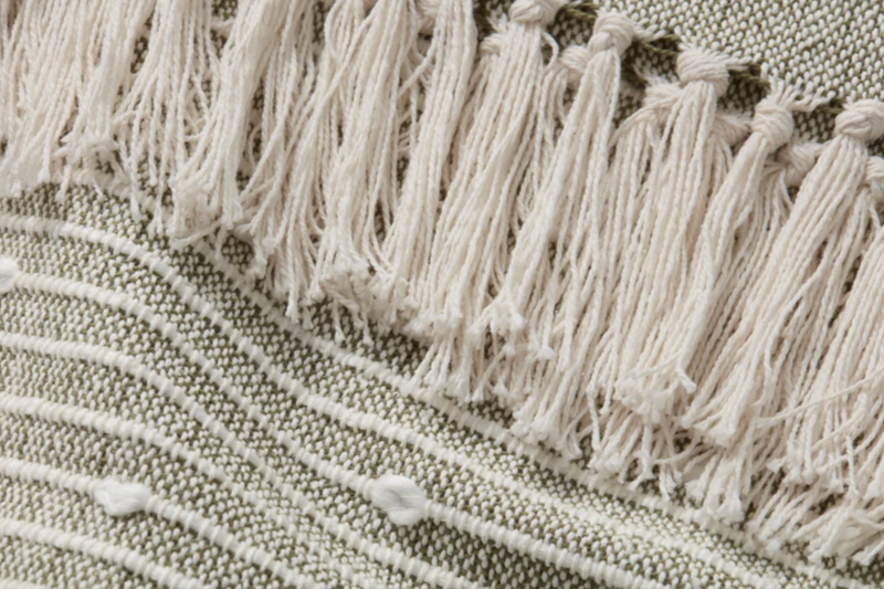 Ines Throw Blanket - Sage