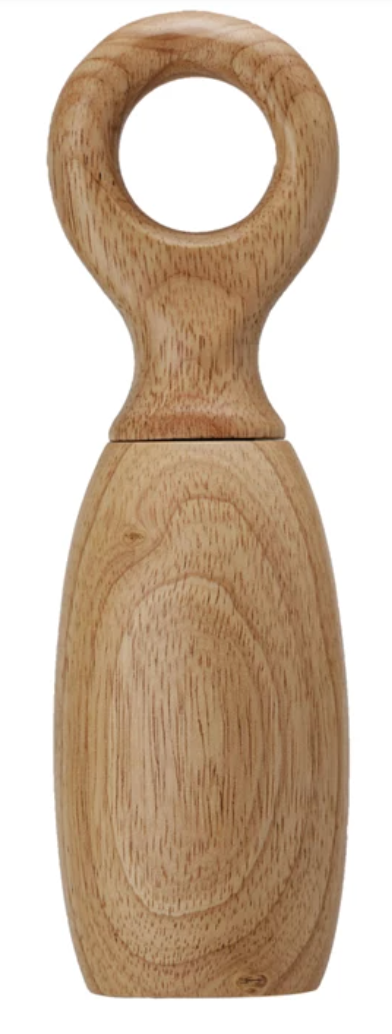 Rubberwood Salt/Pepper Mill, Natural