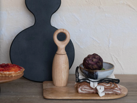 Rubberwood Salt/Pepper Mill, Natural