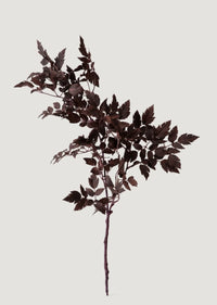 Fake Plum Artificial Leaf Stem