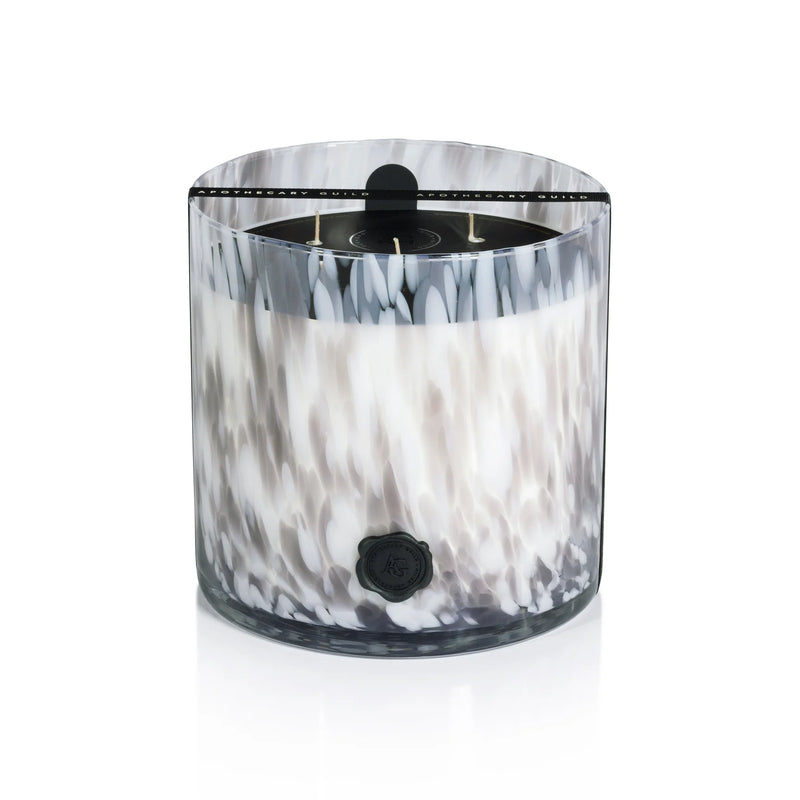 Apothecary Guild Opal Glass Five-Wick Candle Jar - Lemon Peel, Lavender & Tarragon