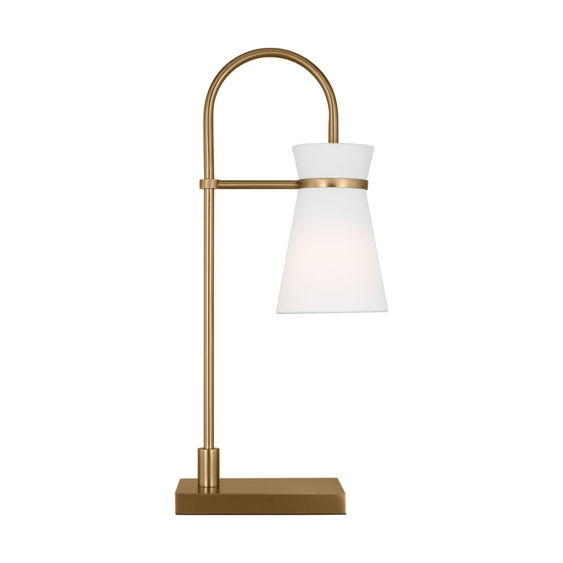 Binx Medium Task Table Lamp Satin