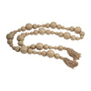 Stonewash Bead Garland, Ivory